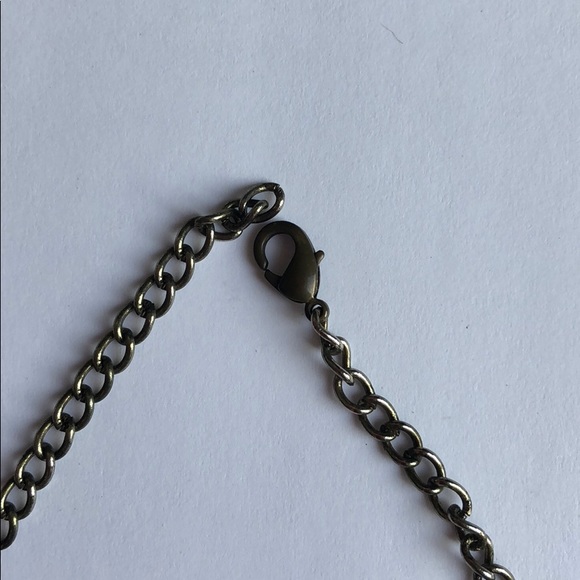 Turquoise Flower Swarovski Floral Necklace Set - Picture 4 of 8